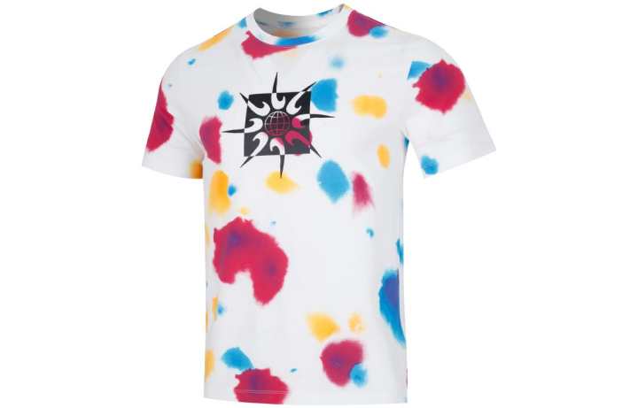 Nike Nike T Shirts Men's White Crew Neck Moderate Straight Fit