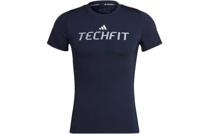 Adidas Adidas T Shirts Men's Blue Crew Neck Moderate Straight Fit