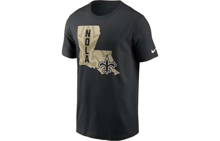 Nike Nike T Shirts Men's Black Crew Neck Moderate Straight Fit