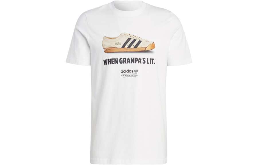 Adidas Originals Graphics New Age T Shirt Men's White