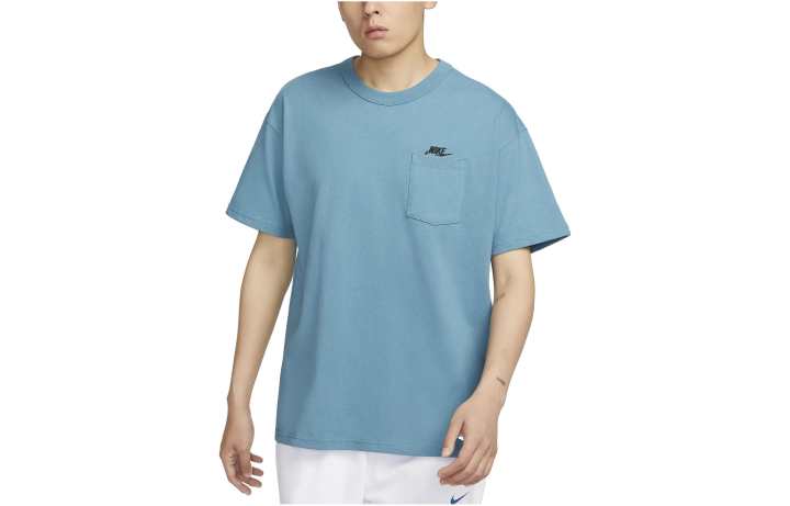 Nike Nike Sportswear Essentials Premium T Shirt Men's Blue