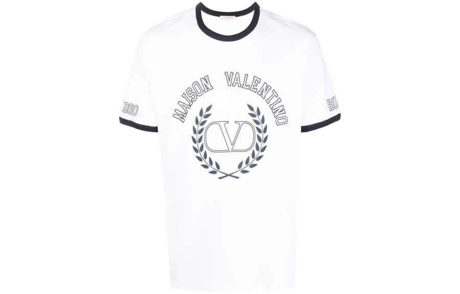 Valentino 【Previous Season】logo-print cotton T-shirt