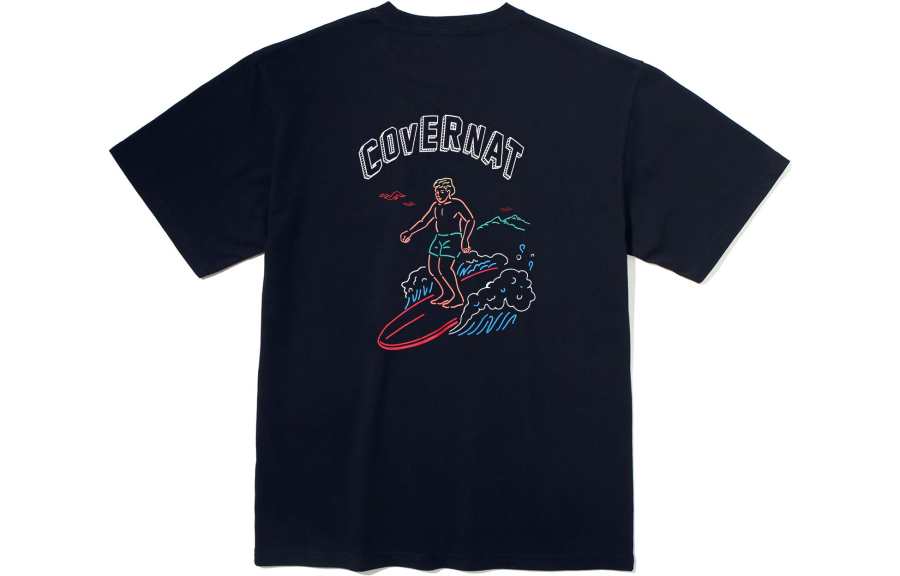 COVERNAT T Shirt Unisex Marine Blue