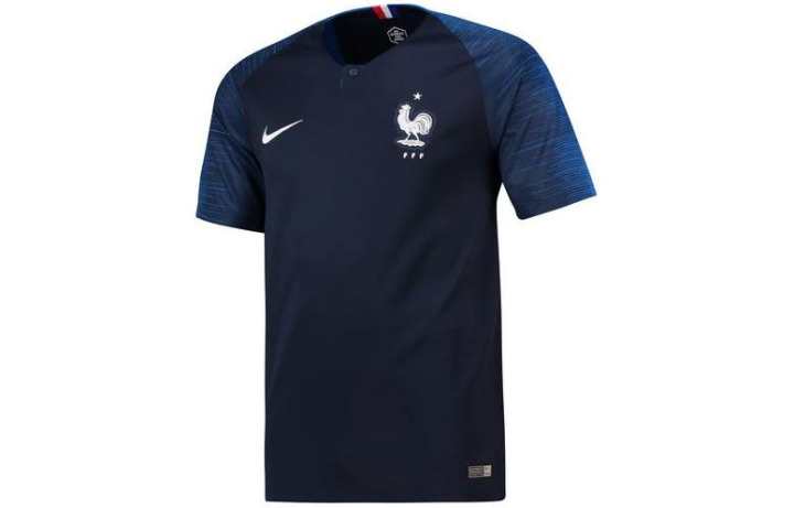 Nike Nike T Shirts Men's Dark Blue V Neck Moderate Straight Fit