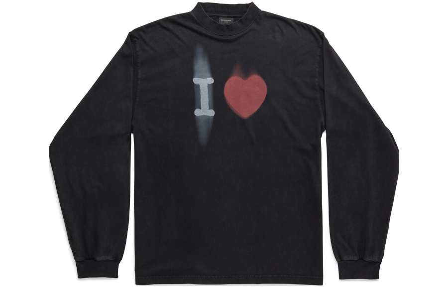 Balenciaga T Shirt Unisex Black