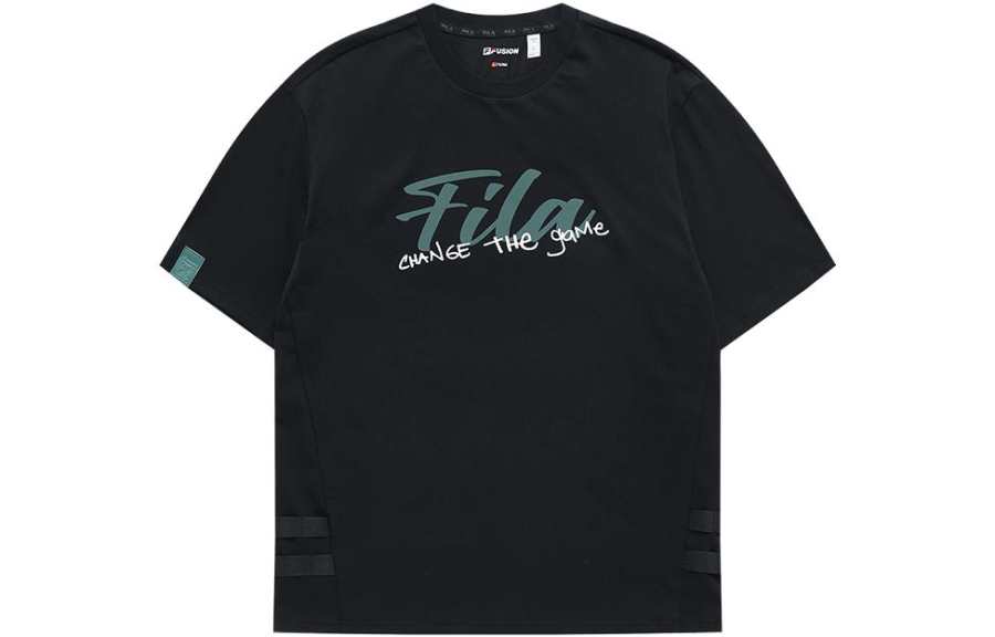 FILA FUSION QR T Shirt Men's Black