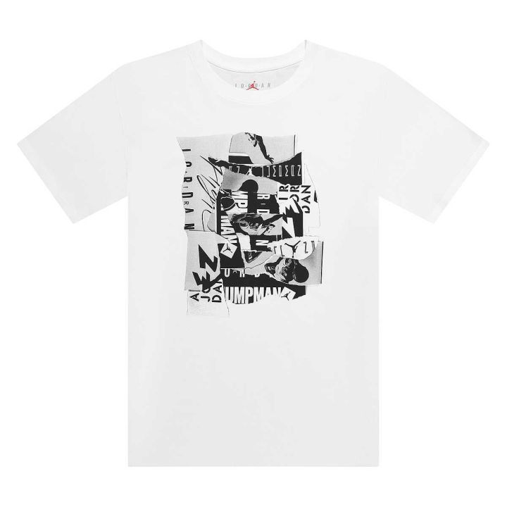 Nike Nike Sports Life Collection T Shirts Men's White Crew Neck Moderate Straight Fit