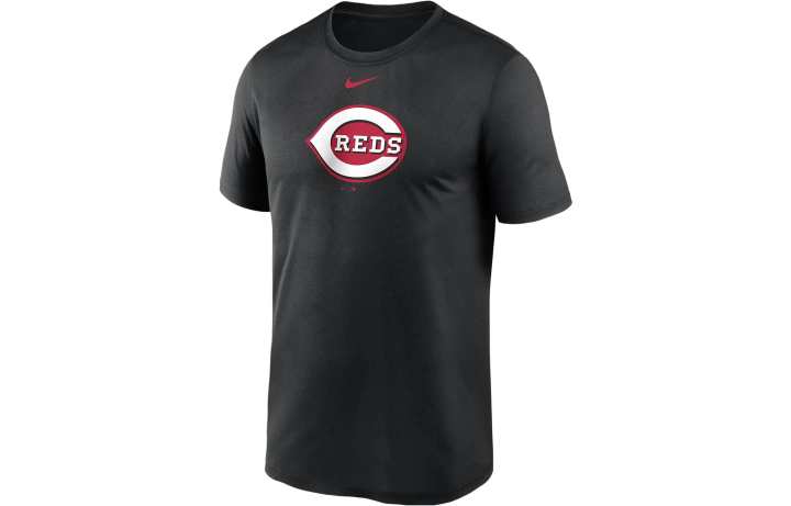 Nike Nike T Shirts Men's Black Crew Neck Moderate Straight Fit