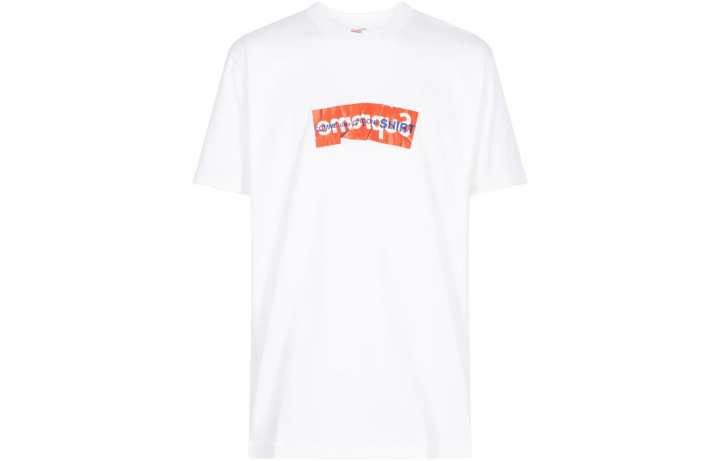 Supreme Supreme X Comme Des Garçons Logo print T shirt