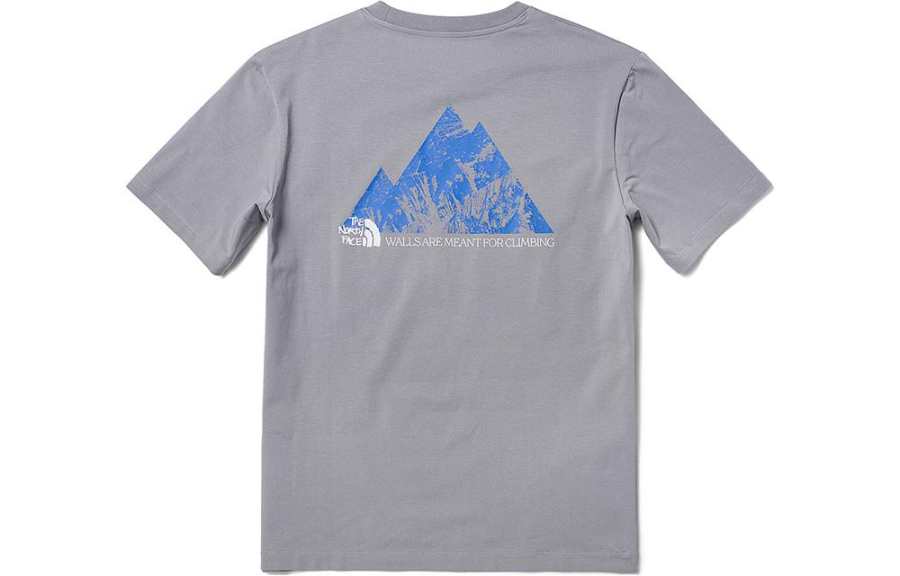 THE NORTH FACE Quick Dry T Shirts Men's Gray