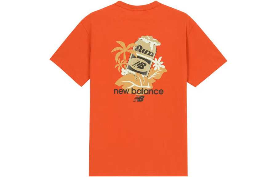 New Balance New Balance T Shirt Men's Orange