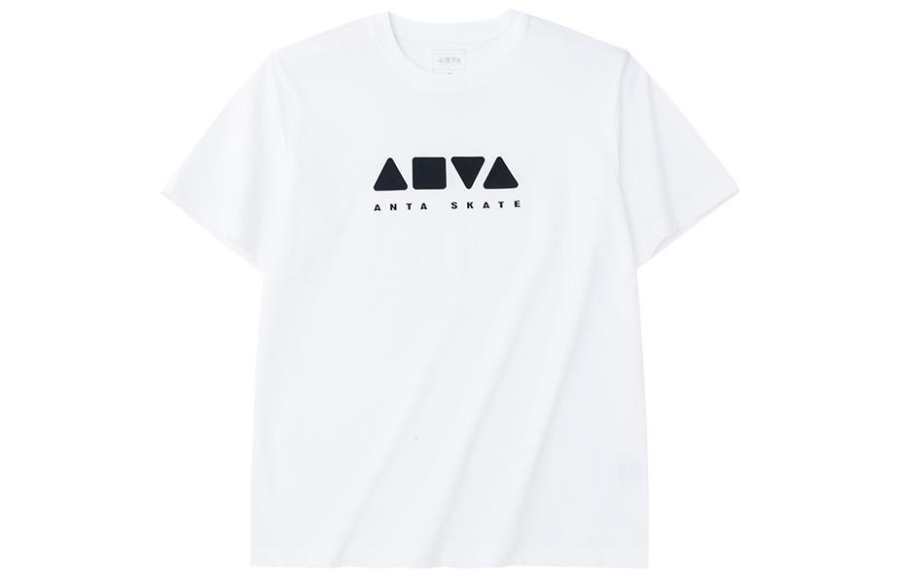 Anta T Shirt Unisex Snowflake White