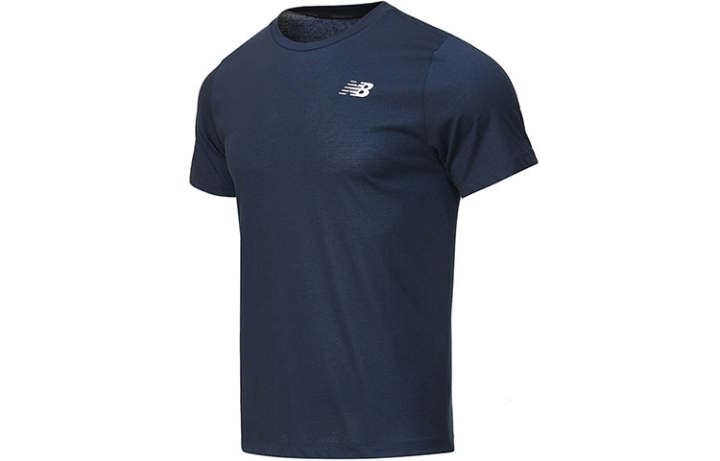 New Balance New Balance T Shirt Men's Navy Blue