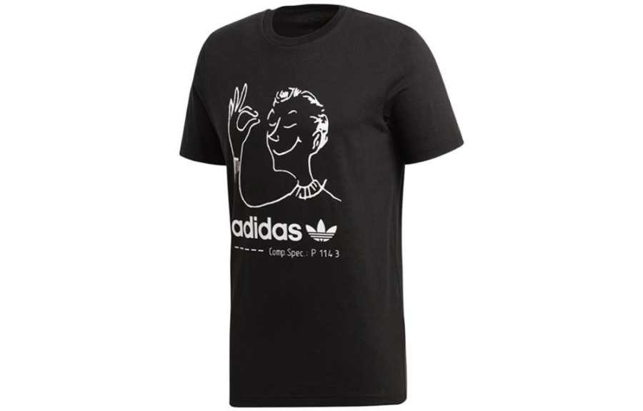 Adidas Originals FUN TEE T Shirt Men's Black