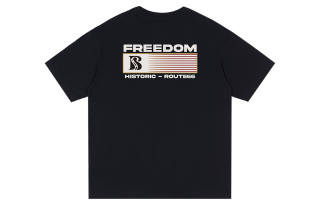 66/ROUTE 66 T Shirts Unisex Crew Neck Moderate Straight Fit