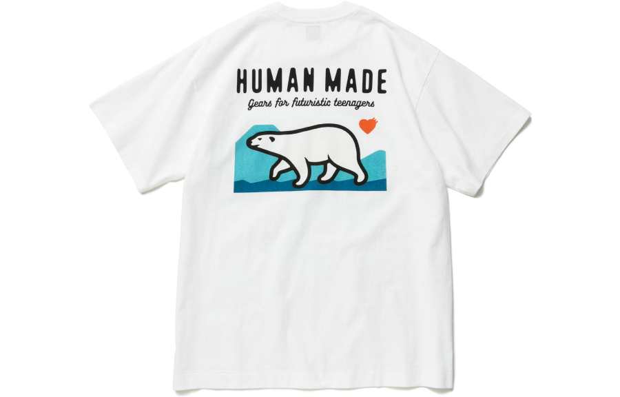 HUMAN MADE HUMAN MADE Polar Bear Pocket T Shirt