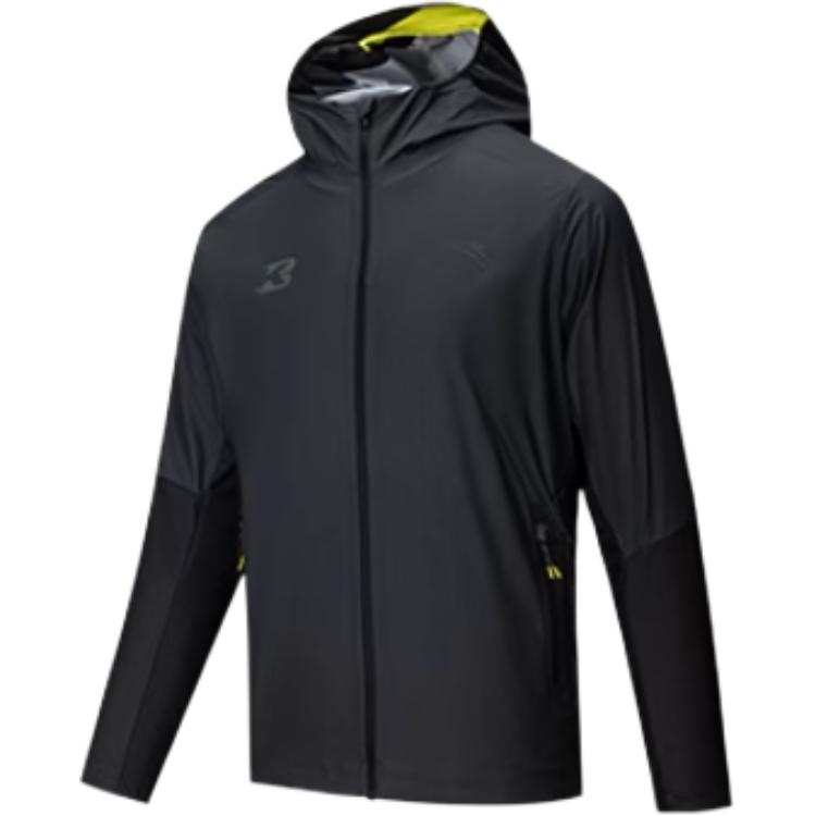 Anta Sports Life Collection Jackets & Coats Men's Ink Gray/Basic Black