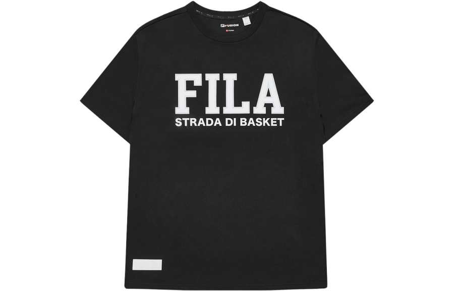 FILA FUSION T Shirt Men's Pitch Black