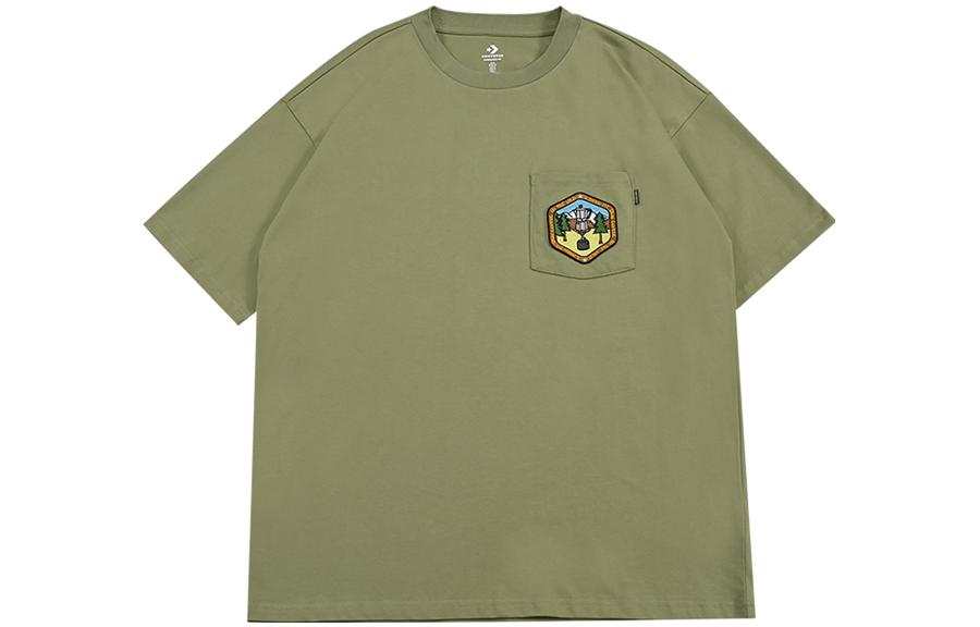 Converse Converse T Shirt Men's Army Green