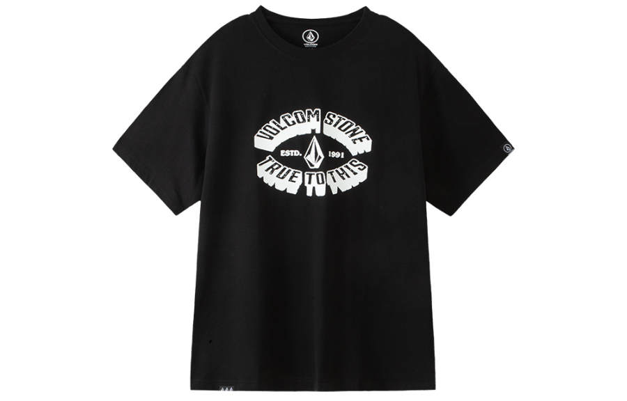 VOLCOM T Shirts Unisex Crew Neck Moderate Straight Fit