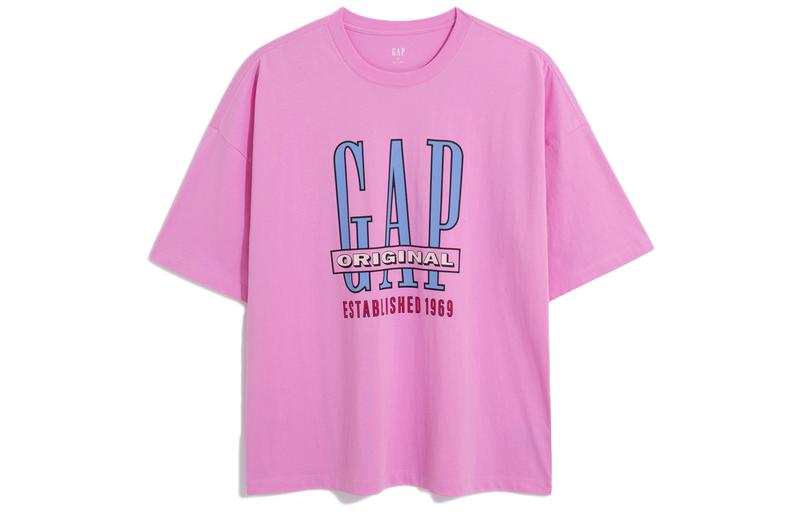 GAP T Shirts Unisex Crew Neck Moderate Straight Fit