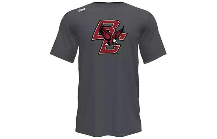 New Balance New Balance Kortermet Tech T Skjorte T Shirt Men's Dark Gray