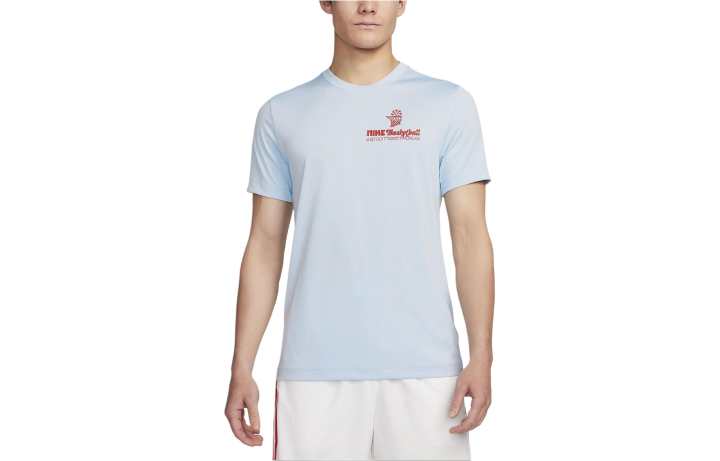 Nike Nike Dri FIT T Shirt Men's Light Blue