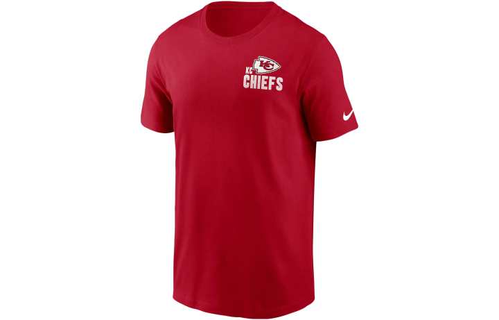 Nike Nike T Shirts Men's Red Crew Neck Moderate Straight Fit