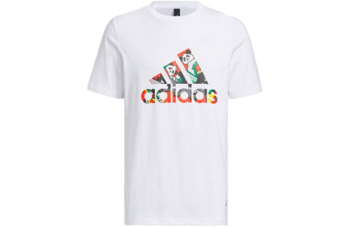 Adidas Adidas Set-in Sleeve T-Shirt Men's White