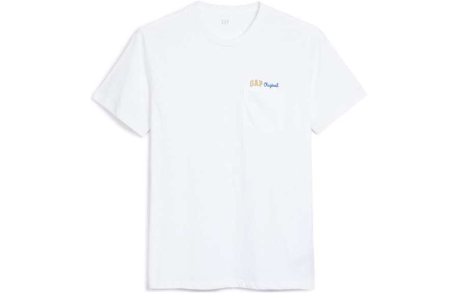 GAP T Shirts Men's Crew Neck Moderate Straight Fit