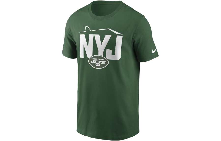 Nike Nike T Shirts Men's Green Crew Neck Moderate Straight Fit