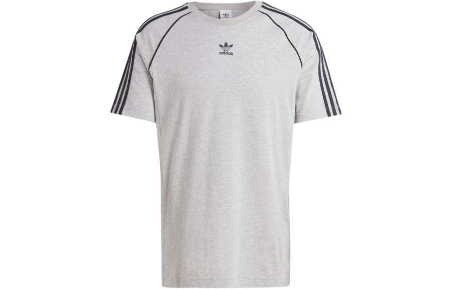 Adidas Originals T Shirt Men's Medium Heather Gray