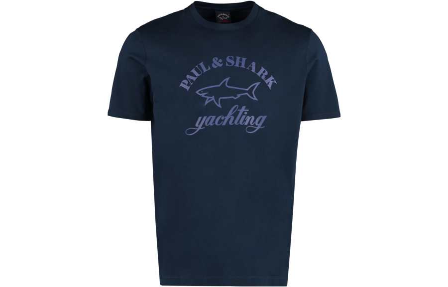 Paul & Shark Logo print T shirt