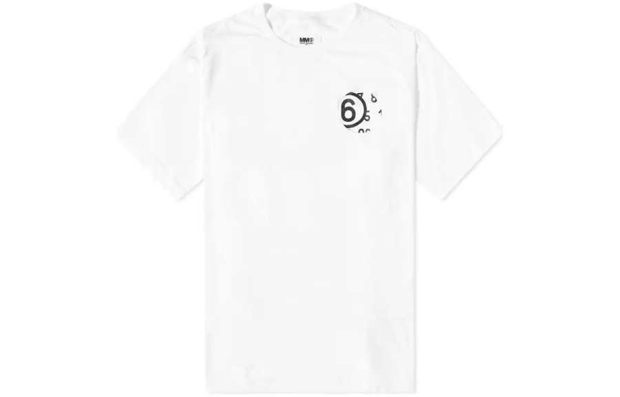 MM6 Maison Margiela T Shirt Unisex White