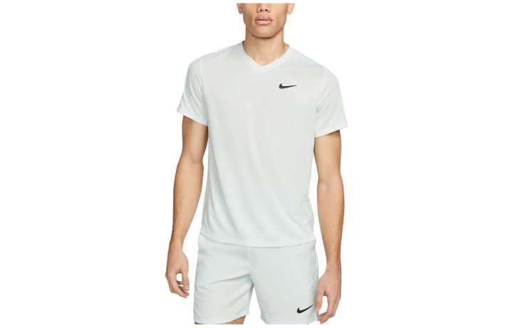 Nike Nike T Shirts Men's Ivory White Crew Neck Moderate