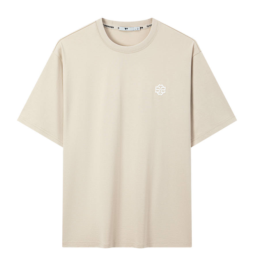 SEPTWOLVES T Shirts Men's Crew Neck Moderate Straight Fit