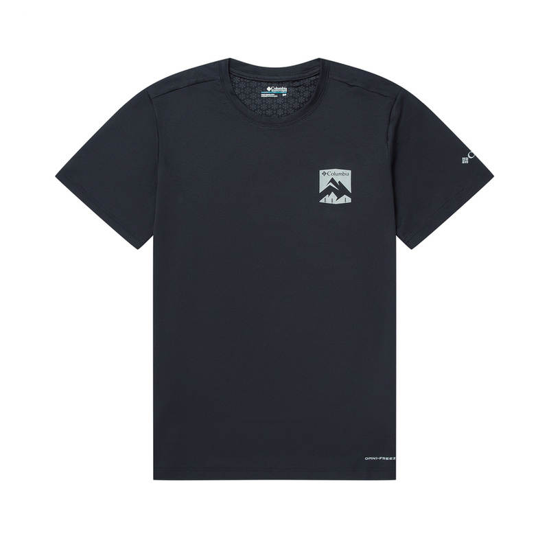 Columbia Quick Dry T Shirts Men's Black