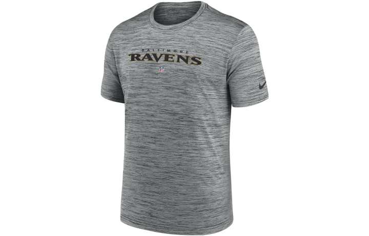 Nike Nike T Shirts Men's Gray Crew Neck Moderate Straight Fit