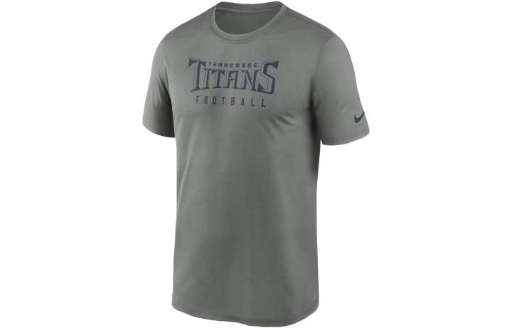 Nike Nike T Shirts Men's Gray Mixed Color Crew Neck Moderate Straight Fit