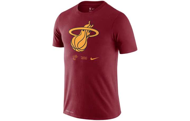 Nike Nike Nba Miami Heat Logo Dri Fit T shirt