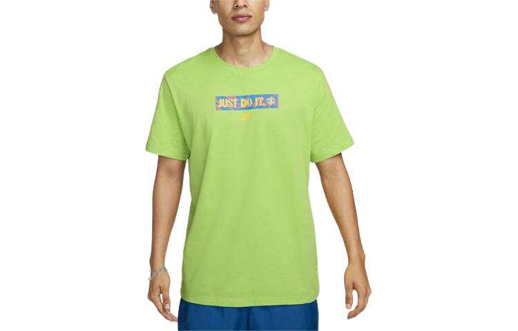 Nike Nike Sportswear T Shirt Men's Neon Green