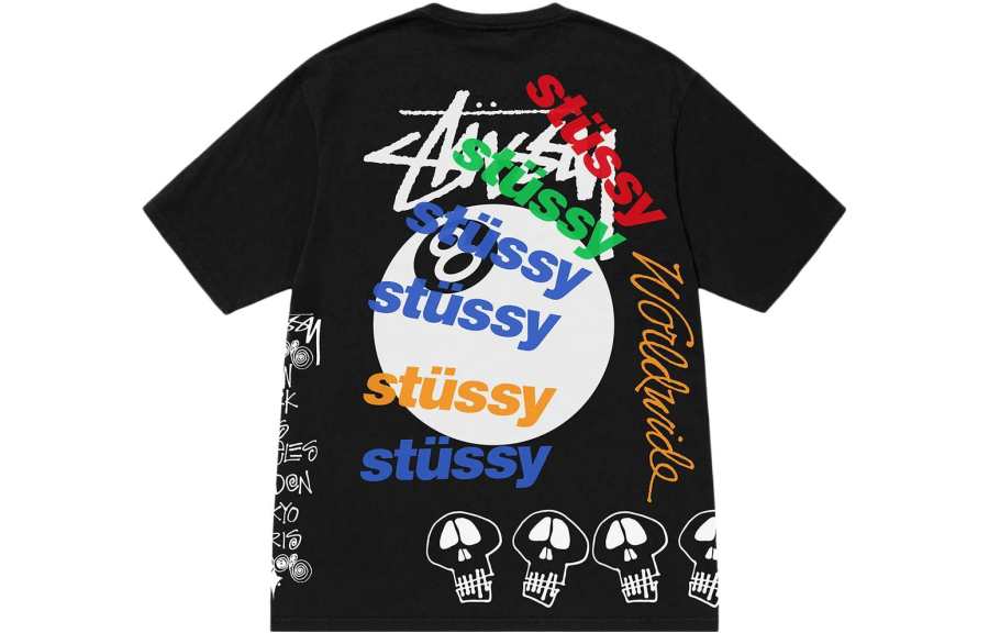 Stussy SS23 Test Strike Pigment Dyed Tee T Shirt Unisex