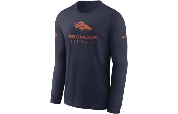 Nike Nike T Shirts Men's Marine Crew Neck Moderate Straight Fit