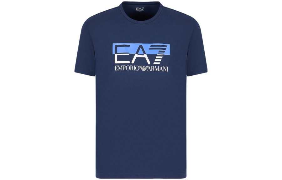 EMPORIO ARMANI 【Best of: PromotionsPrevious Season】logo-print cotton T-shirt