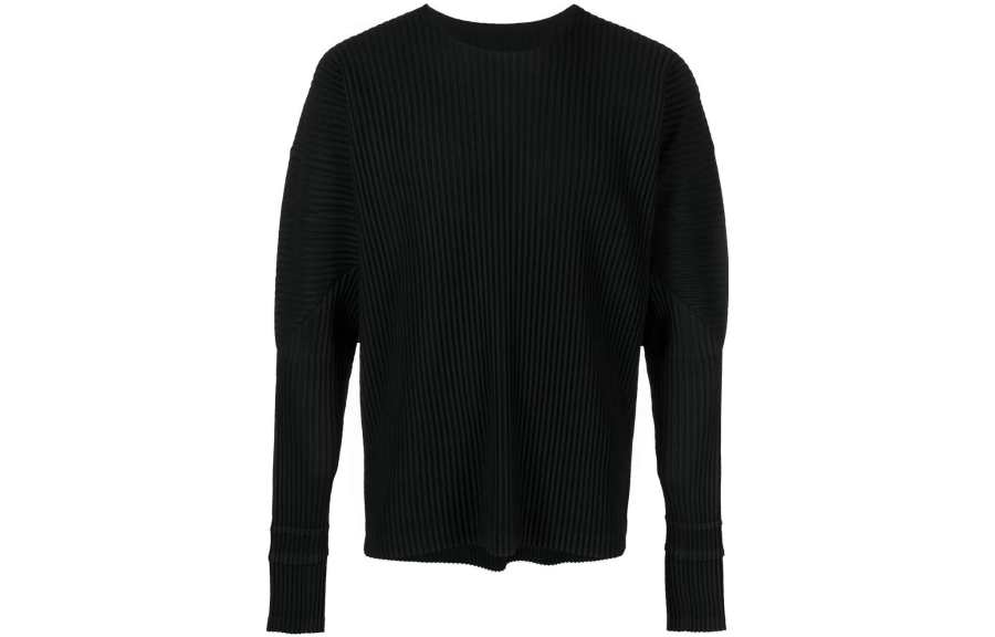 Homme Plissé Issey Miyake T Shirt Men's Black