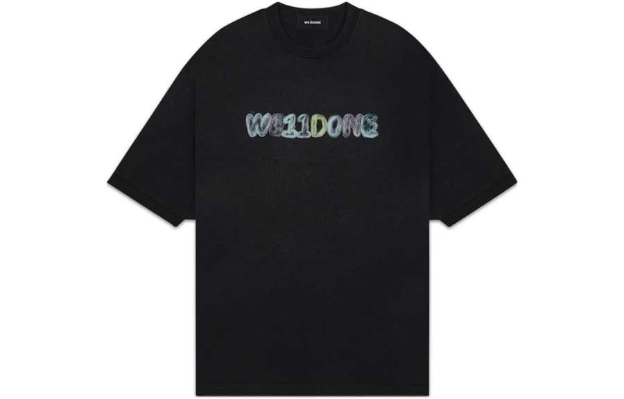 WE11DONE WE11DONE Logo-print Cotton T-shirt