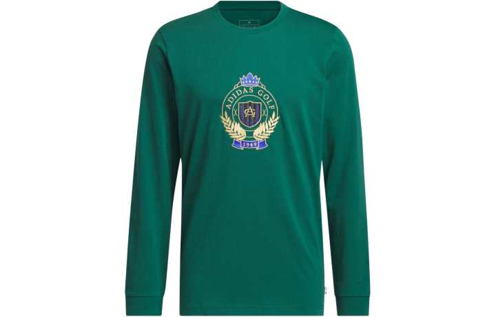 Adidas Adidas Go To Crest Graphic Long Sleeve Tee