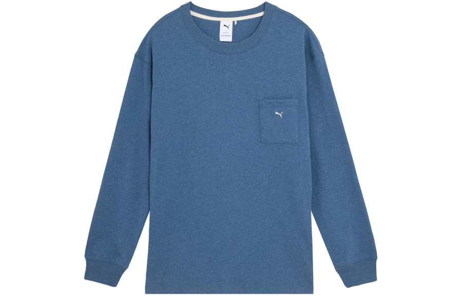 PUMA NAVY T Shirt Unisex Space Blue