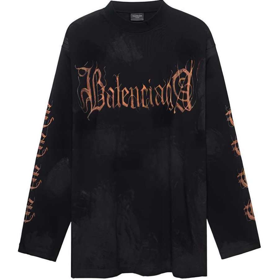 Balenciaga T Shirt Unisex Black