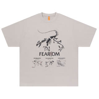 FEAROM T Shirts Unisex Crew Neck Moderate Straight Fit